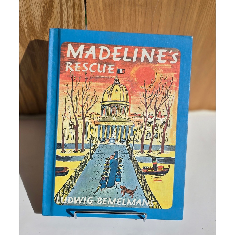 Vintage Madeline's Rescue Ludwig Bemelmans Scholastic Children's Choice Book